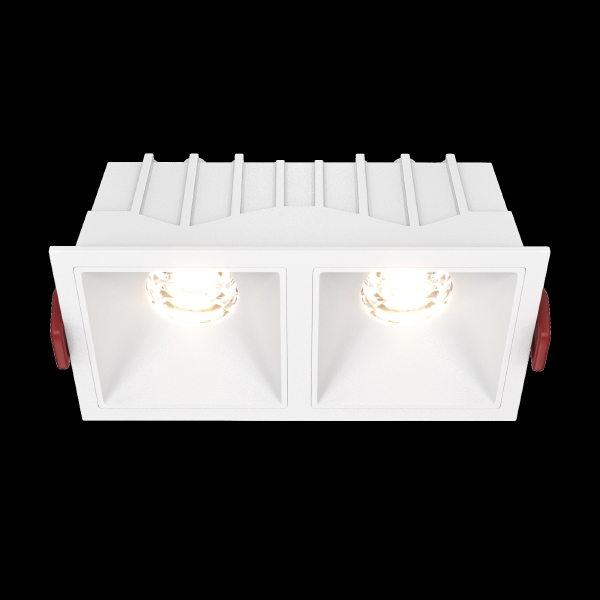 Встраиваемый светильник Alfa LED DL043-02-10W3K-SQ-W