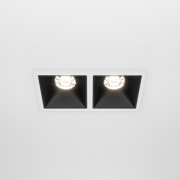 Встраиваемый светильник Alfa LED DL043-02-10W4K-D-SQ-WB