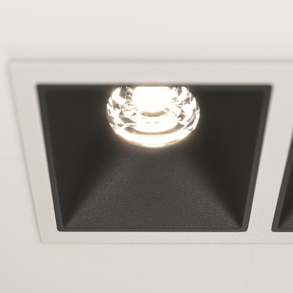 Встраиваемый светильник Alfa LED DL043-02-10W4K-D-SQ-WB
