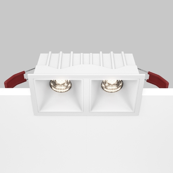 Встраиваемый светильник Alfa LED DL043-02-10W4K-SQ-W