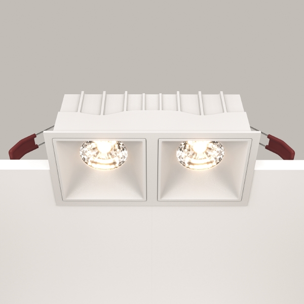 Встраиваемый светильник Alfa LED DL043-02-15W3K-SQ-W