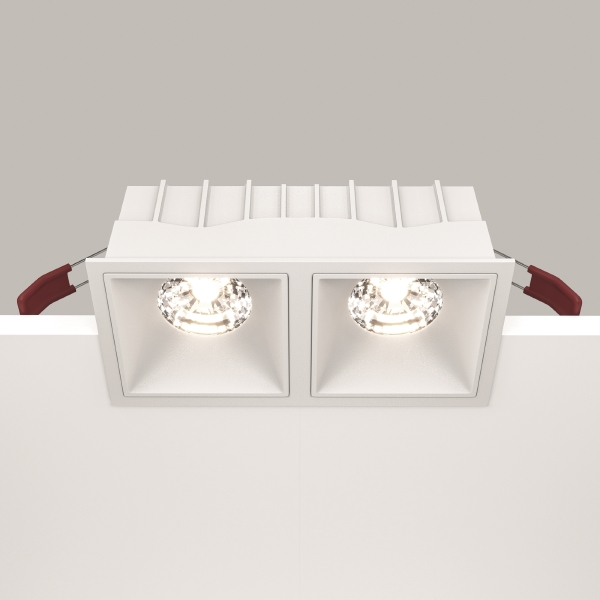 Встраиваемый светильник Alfa LED DL043-02-15W4K-D-SQ-W