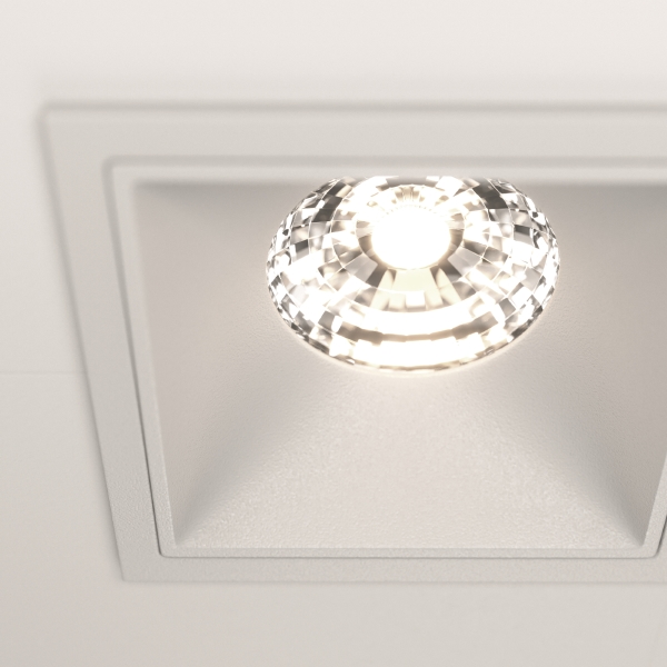 Встраиваемый светильник Alfa LED DL043-02-15W4K-D-SQ-W
