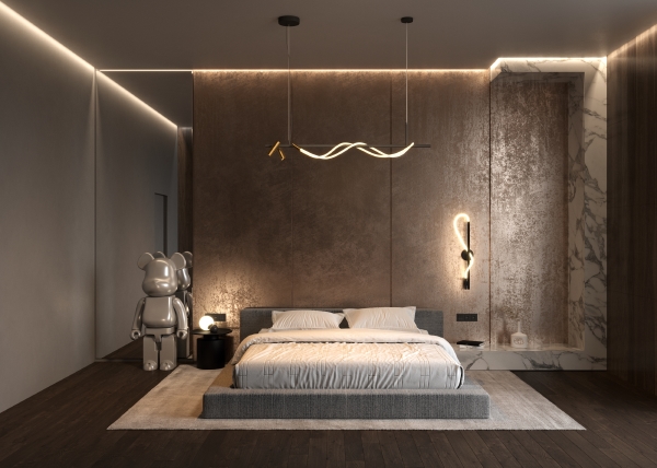 Подвесная люстра Tau MOD166PL-L30GB3K