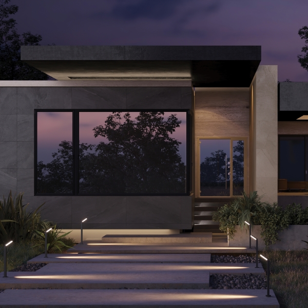 Уличный наземный светильник Paso O595FL-L12B3K