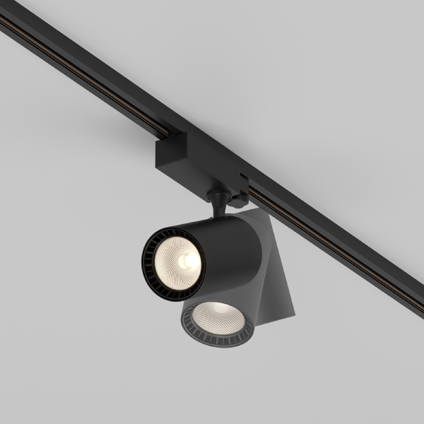 Трековый светильник Vuoro Trinity TR029-3-20W3K-S-B