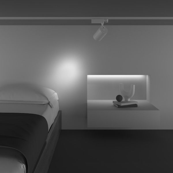 Трековый светильник Vuoro Trinity TR029-3-20W3K-S-W