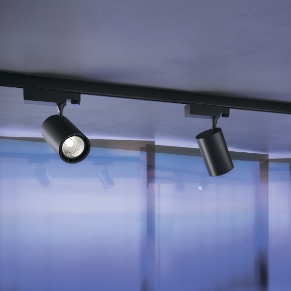 Трековый светильник Vuoro Trinity TR029-3-20W4K-M-B