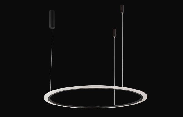 Подвесная люстра MANZANA MANZANA SP40W LED D1000 BLACK