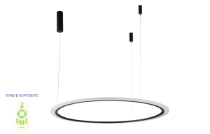 Подвесная люстра MANZANA MANZANA SP40W LED D1000 BLACK