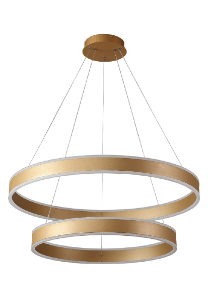 Подвесная люстра MUCHOS MUCHOS SP123W LED D600+800 GOLD