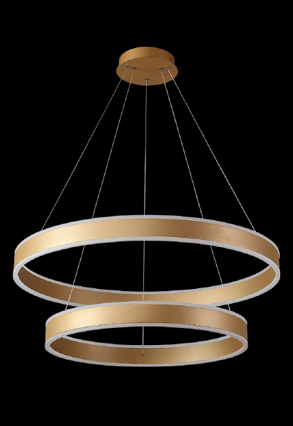 Подвесная люстра MUCHOS MUCHOS SP123W LED D600+800 GOLD