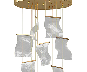 Подвесная люстра Лиора 08035-10A,33