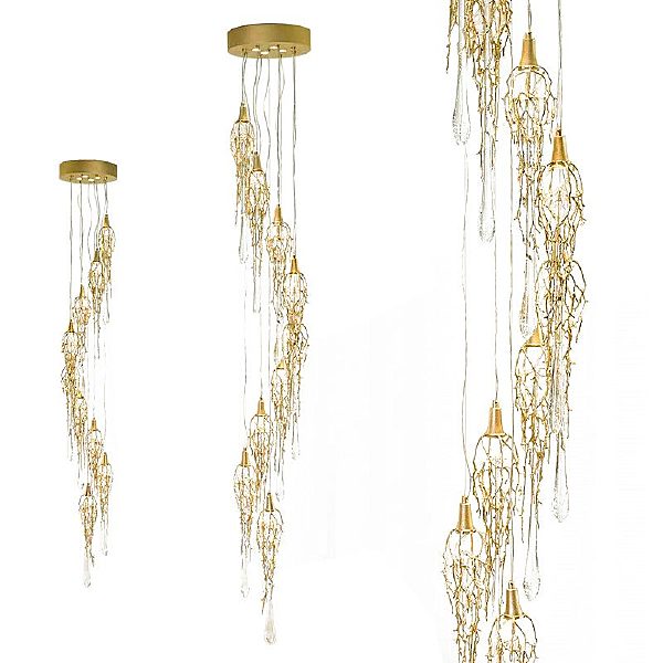 Люстра каскадная Liquid L04212
