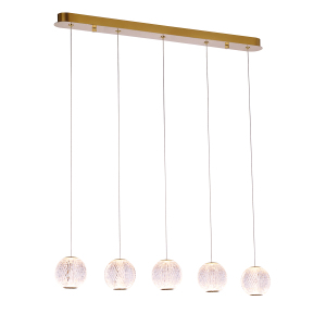 Светильник подвесной MD20001012 MD20001012-5B gold