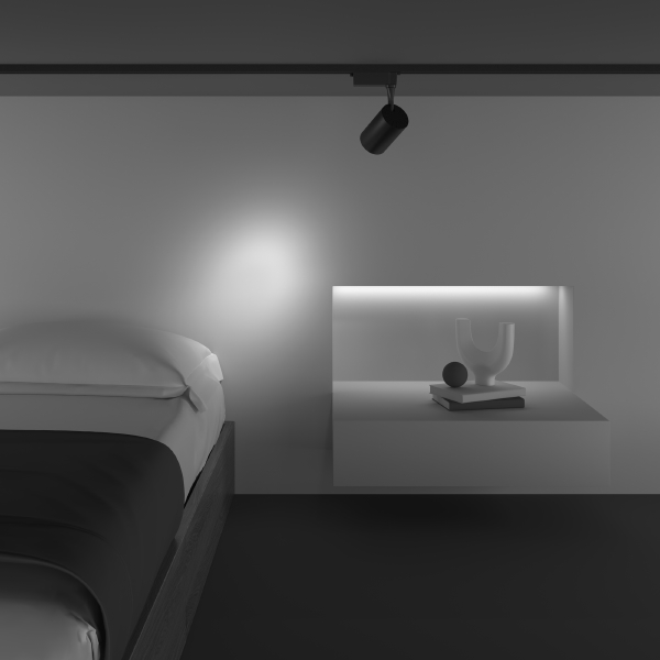 Трековый светильник Vuoro TR003-1-10W3K-S-B