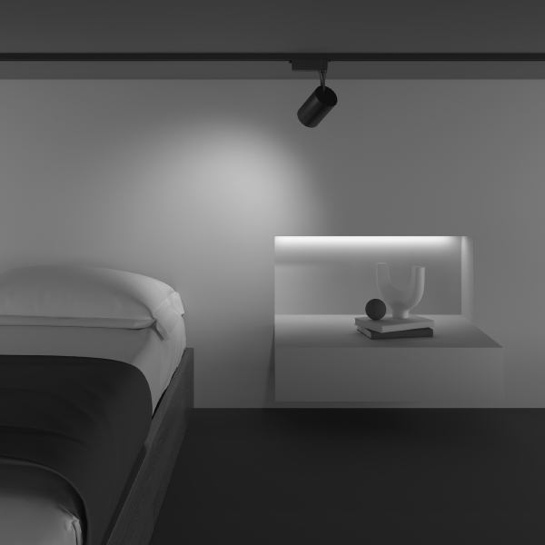 Трековый светильник Vuoro Unity TR003-1-10W3K-W-B