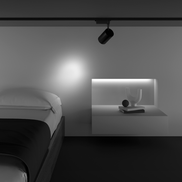 Трековый светильник Vuoro TR003-1-15W3K-S-B