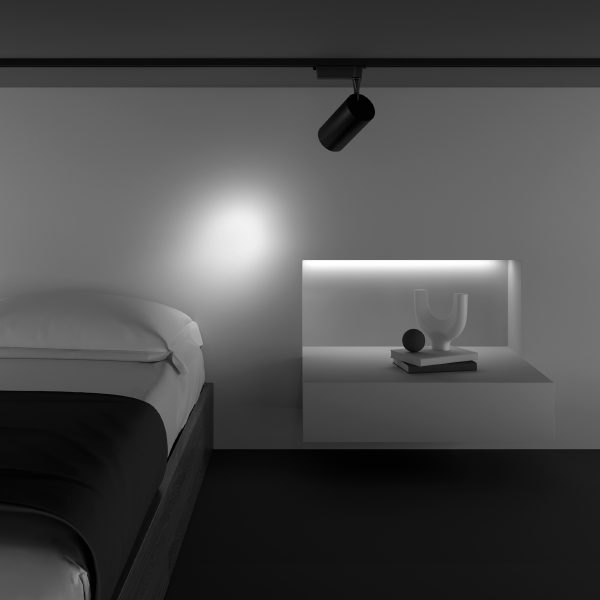 Трековый светильник Vuoro TR003-1-36W3K-S-B