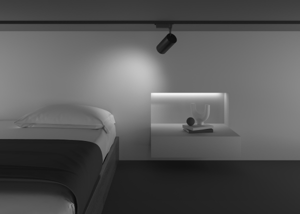 Трековый светильник Vuoro Unity TR003-1-36W3K-W-B