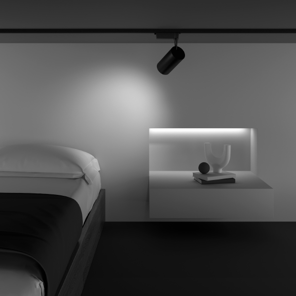 Трековый светильник Vuoro Unity TR003-1-36W3K-W-B