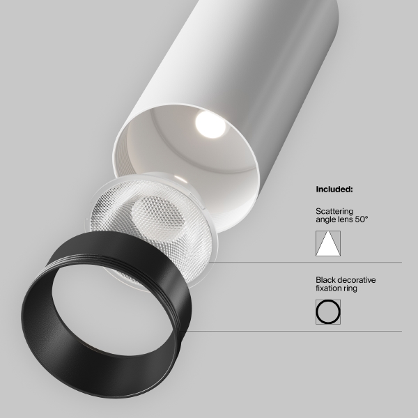 Трековый светильник Focus LED Unity TR021-1-12W3K-W-D-W