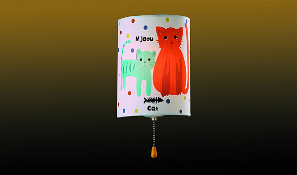 Бра в детскую комнату Odeon Light CATS 2279/1W