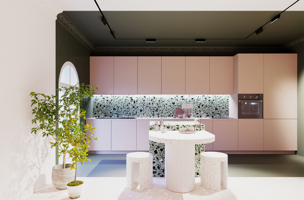 Трековый светильник Points rot Exility TR033-4-12W3K-M-DS-B