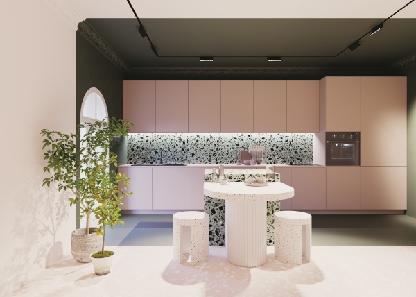 Трековый светильник Points rot Exility TR033-4-12W3K-M-DS-B