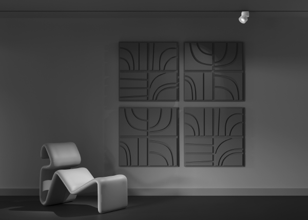 Трековый светильник Yin Unity TR084-1-15W3K-D-W