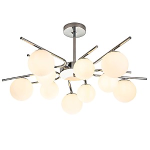 Потолочная люстра Sphere 642/10P Silver