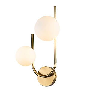 Настенное бра Sphere 642/2A Brass