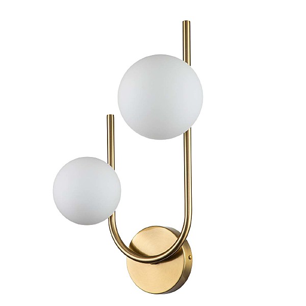 Настенное бра Sphere 642/2A Brass