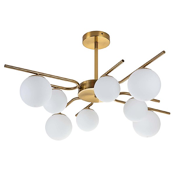 Потолочная люстра Sphere 642/8P Brass