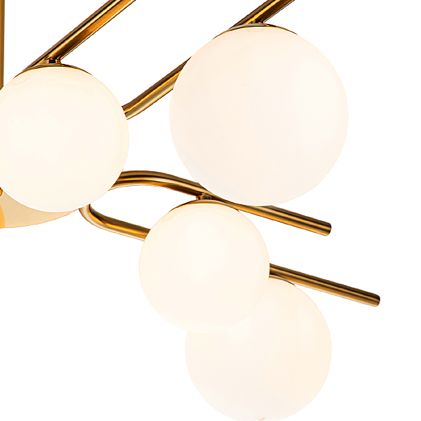 Потолочная люстра Sphere 642/8P Brass