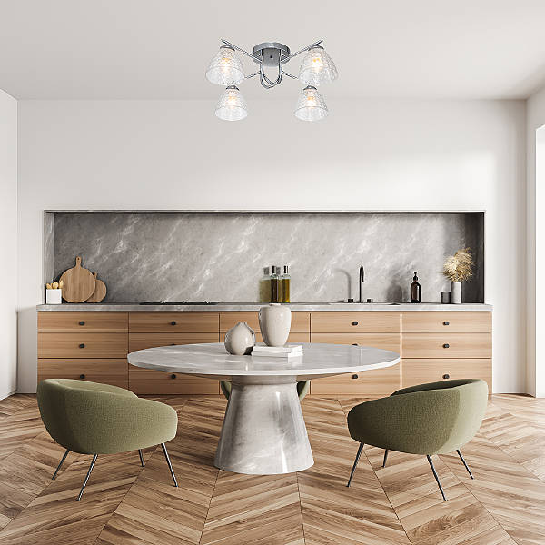 Потолочная люстра Adonis? 659/4PL Chrome