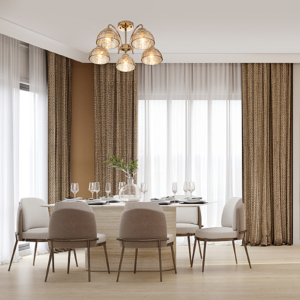 Потолочная люстра Mallow 665/5P