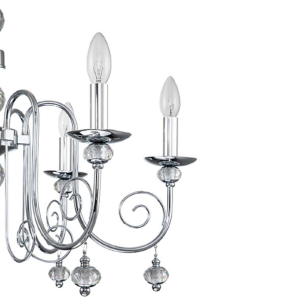 Подвесная люстра Shine 678/6PL Chrome