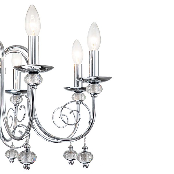 Подвесная люстра Shine 678/8PL Chrome