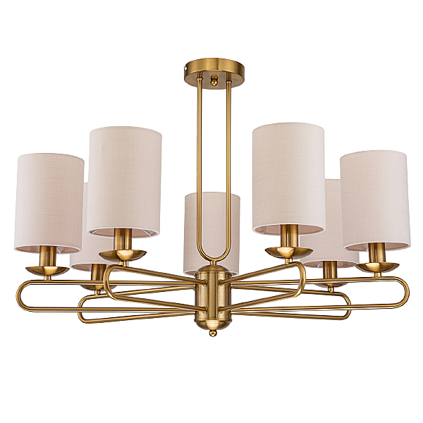 Потолочная люстра Eclipse 10166/7PL Brass