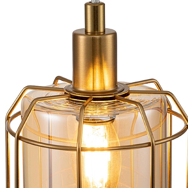 Светильник подвесной Midland 10188/1S Brass