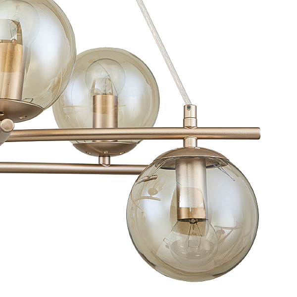 Подвесная люстра Balance 1119/6S Gold