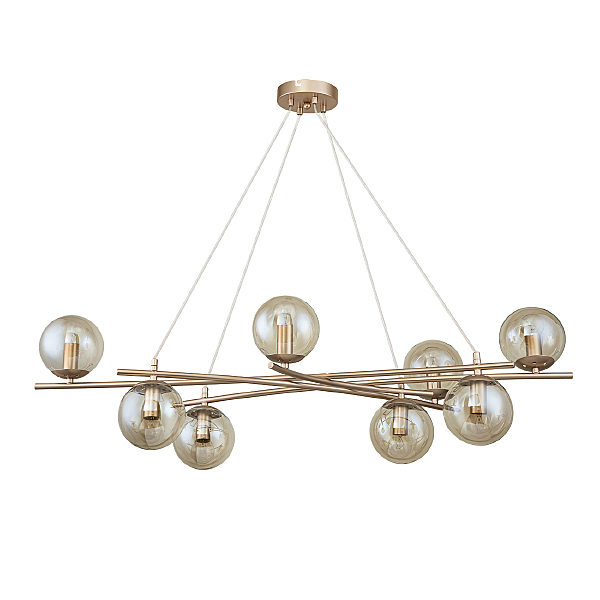 Подвесная люстра Balance 1119/8S Gold