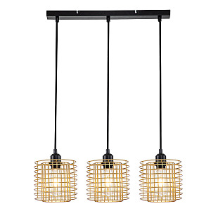 Светильник подвесной Grid 10190/3S Gold