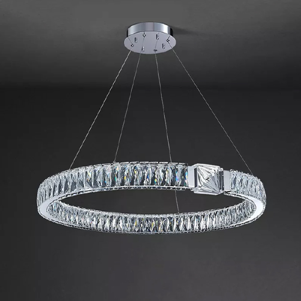 Подвесная люстра D8010 D8010P/R/D600 silver