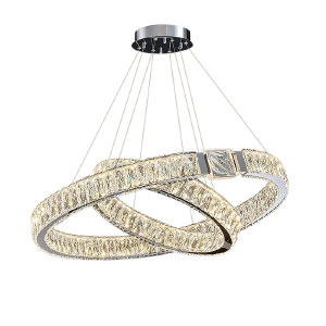 Подвесная люстра D8010 D8010P/2R/D800+600 silver