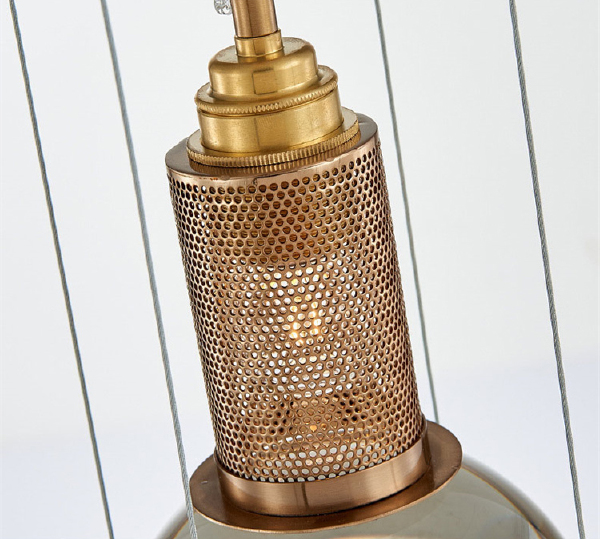 Светильник подвесной 8130 8130P/1 matt gold