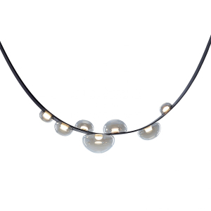 Светильник подвесной Dew Drops 8300P black/smoky