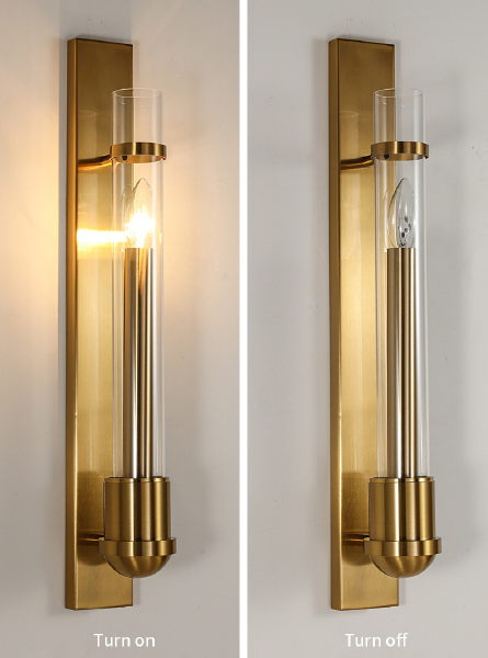 Настенное бра Wall lamp 88042W brass
