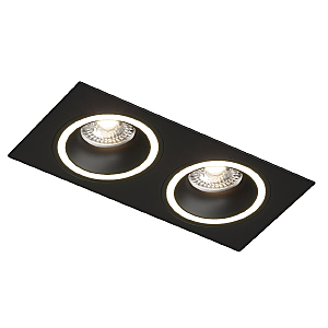 Встраиваемый светильник Dk2060 DK2062-BK